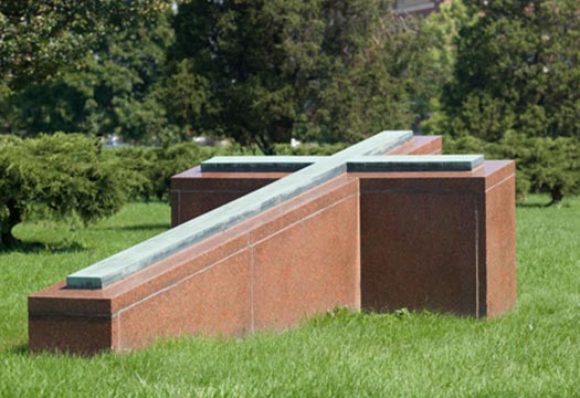 The Garden of the Memorial Cross